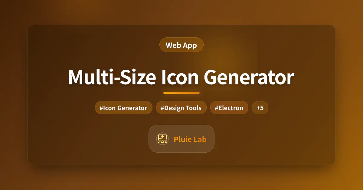 Multi-Size Icon Generator